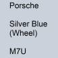 Preview: Porsche, Silver Blue (Wheel), M7U.